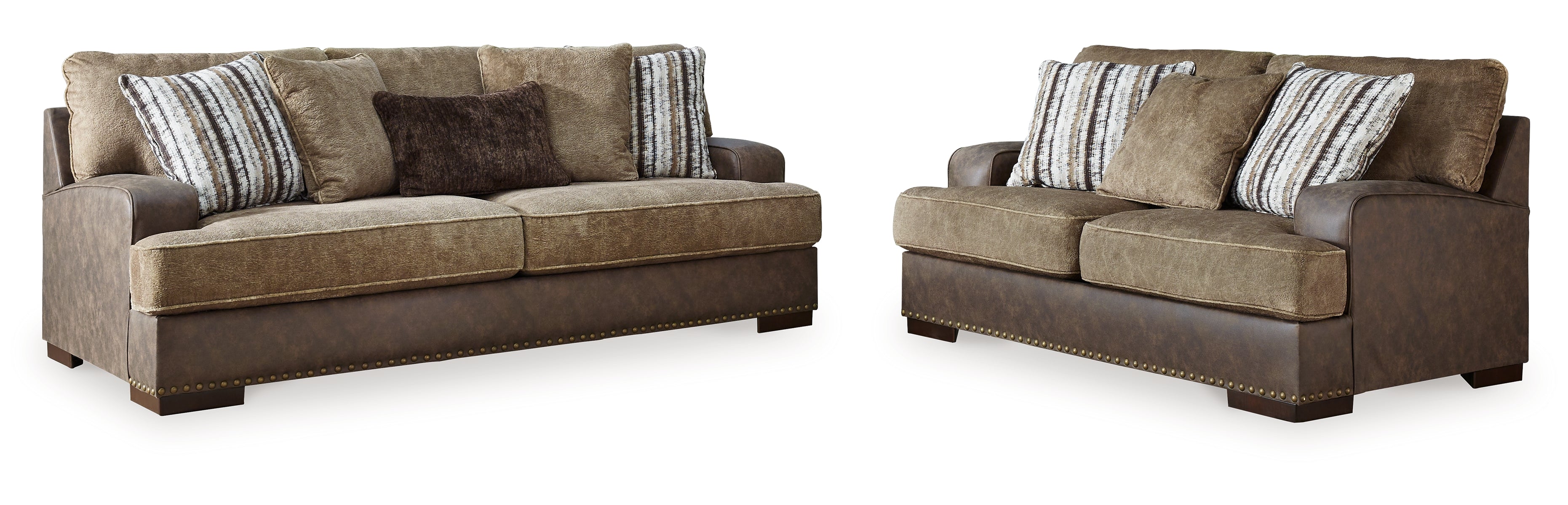 Alesbury Sofa and Loveseat