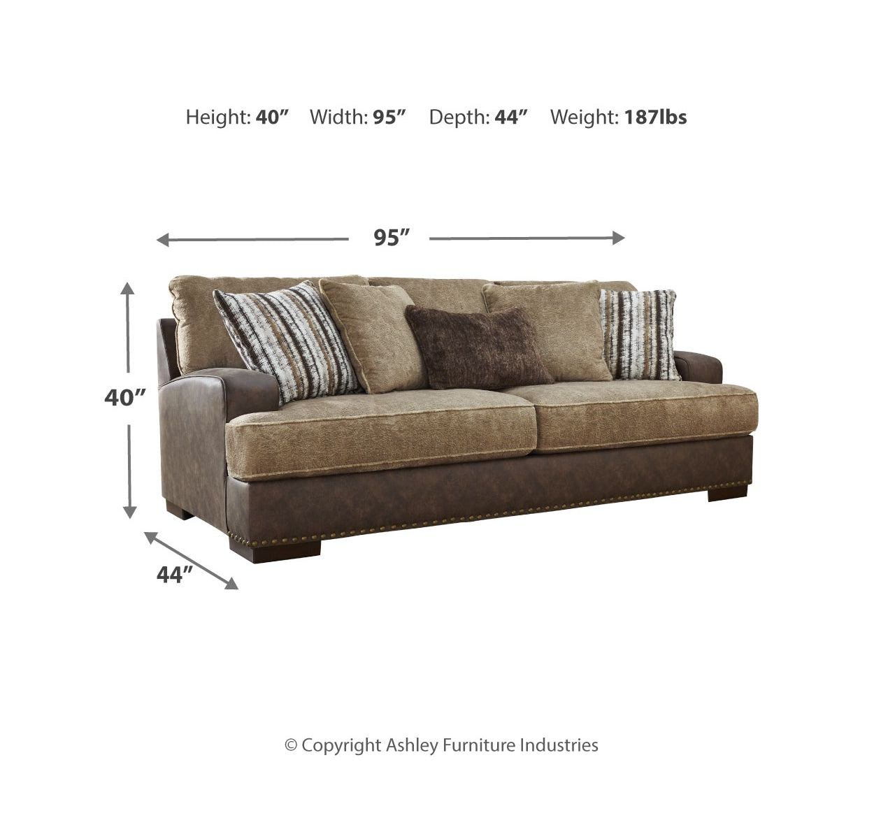 Alesbury Sofa and Loveseat