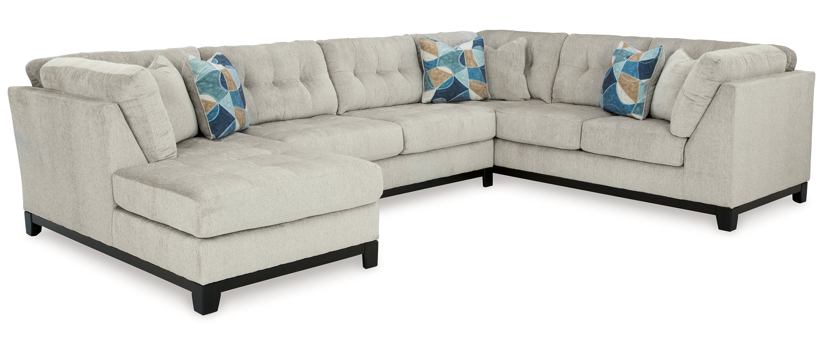 Maxon Place 3-Piece Sectional with Ottoman