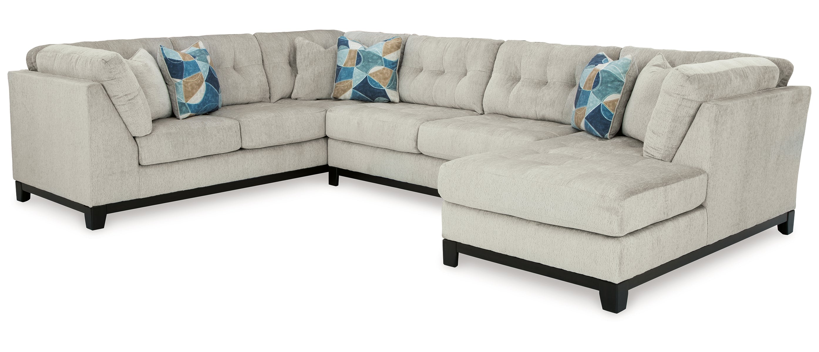 Maxon Place 3-Piece Sectional with Ottoman