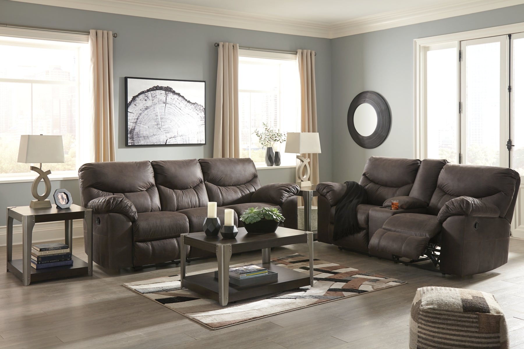 Boxberg Sofa, Loveseat and Recliner