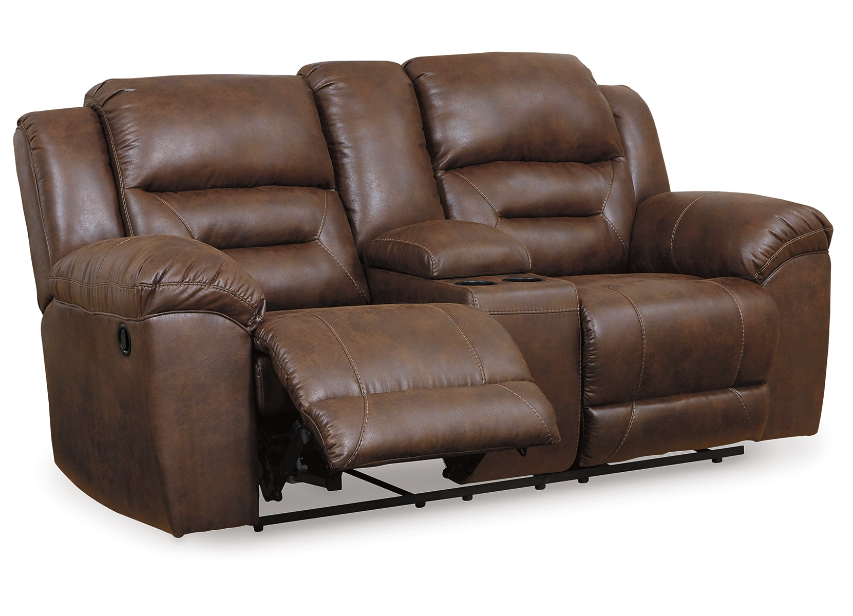 Stoneland Reclining Loveseat with Console