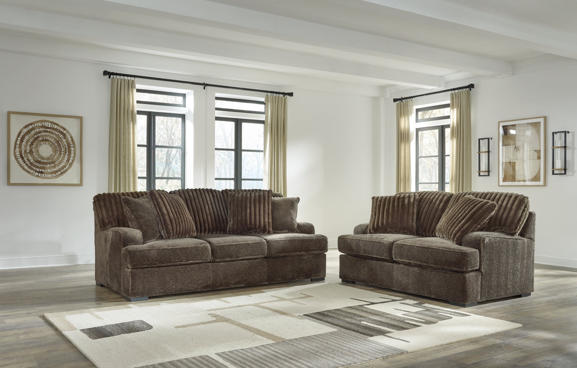 Aylesworth Sofa, Loveseat, Chair and Ottoman