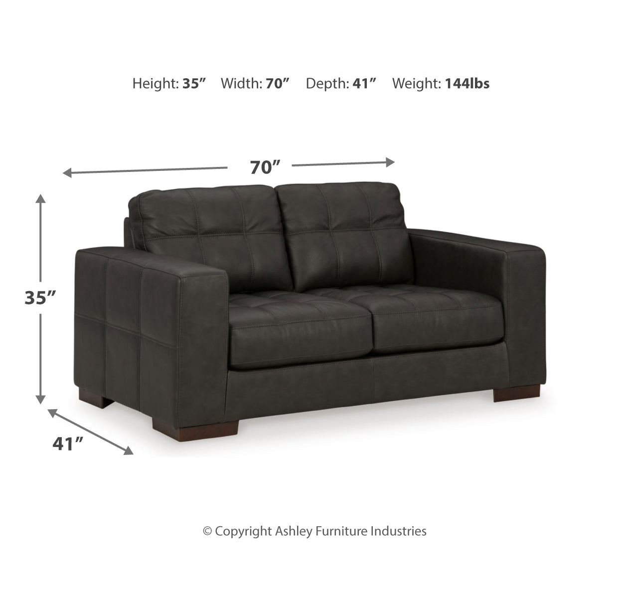 Luigi Sofa and Loveseat