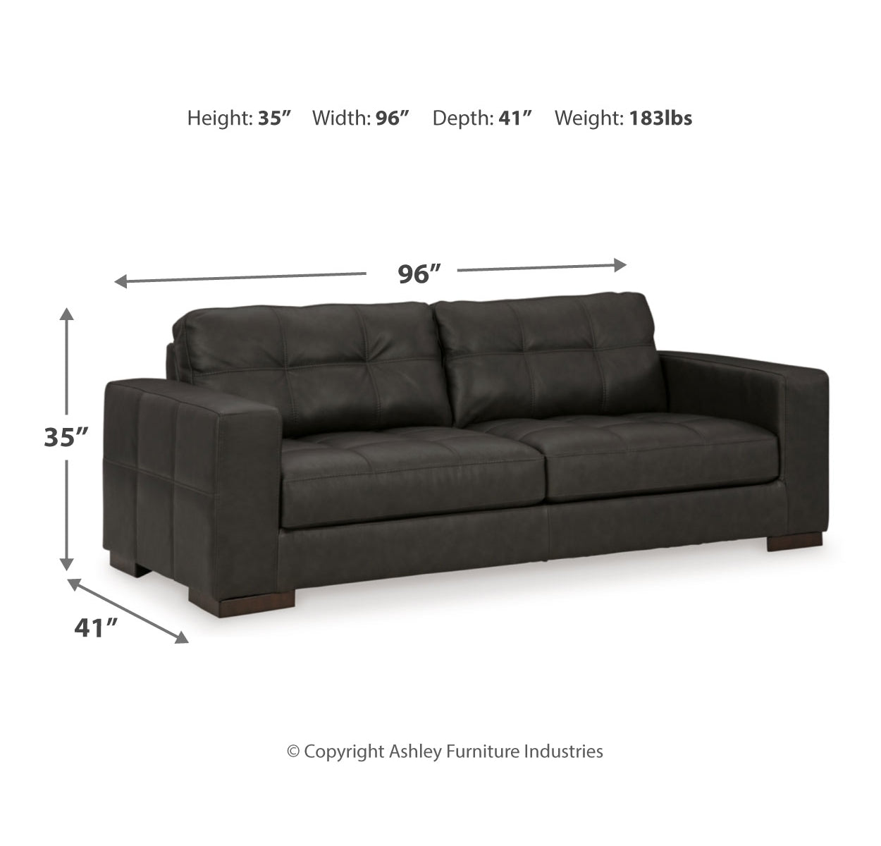 Luigi Sofa and Loveseat