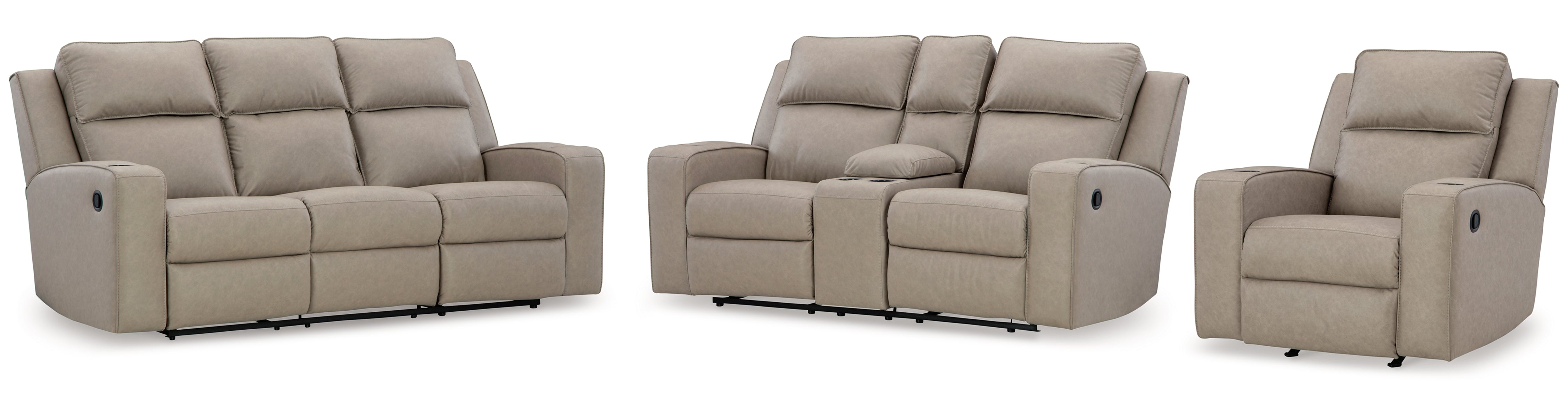 Lavenhorne Sofa, Loveseat and Recliner