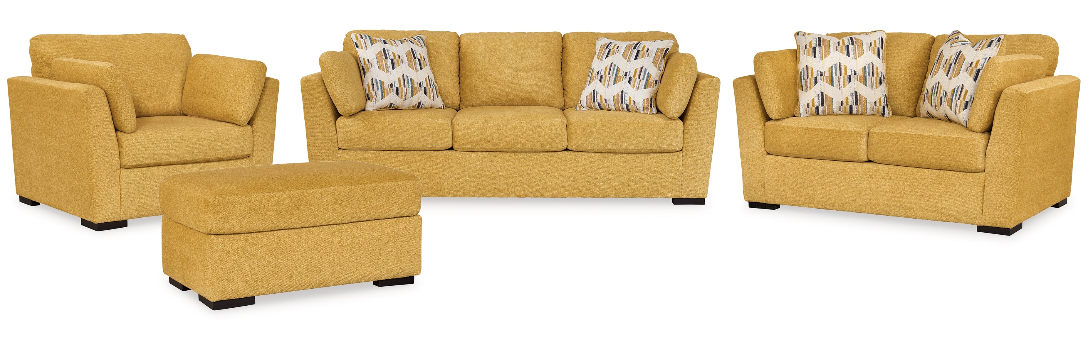 Keerwick Sofa, Loveseat, Chair and Ottoman