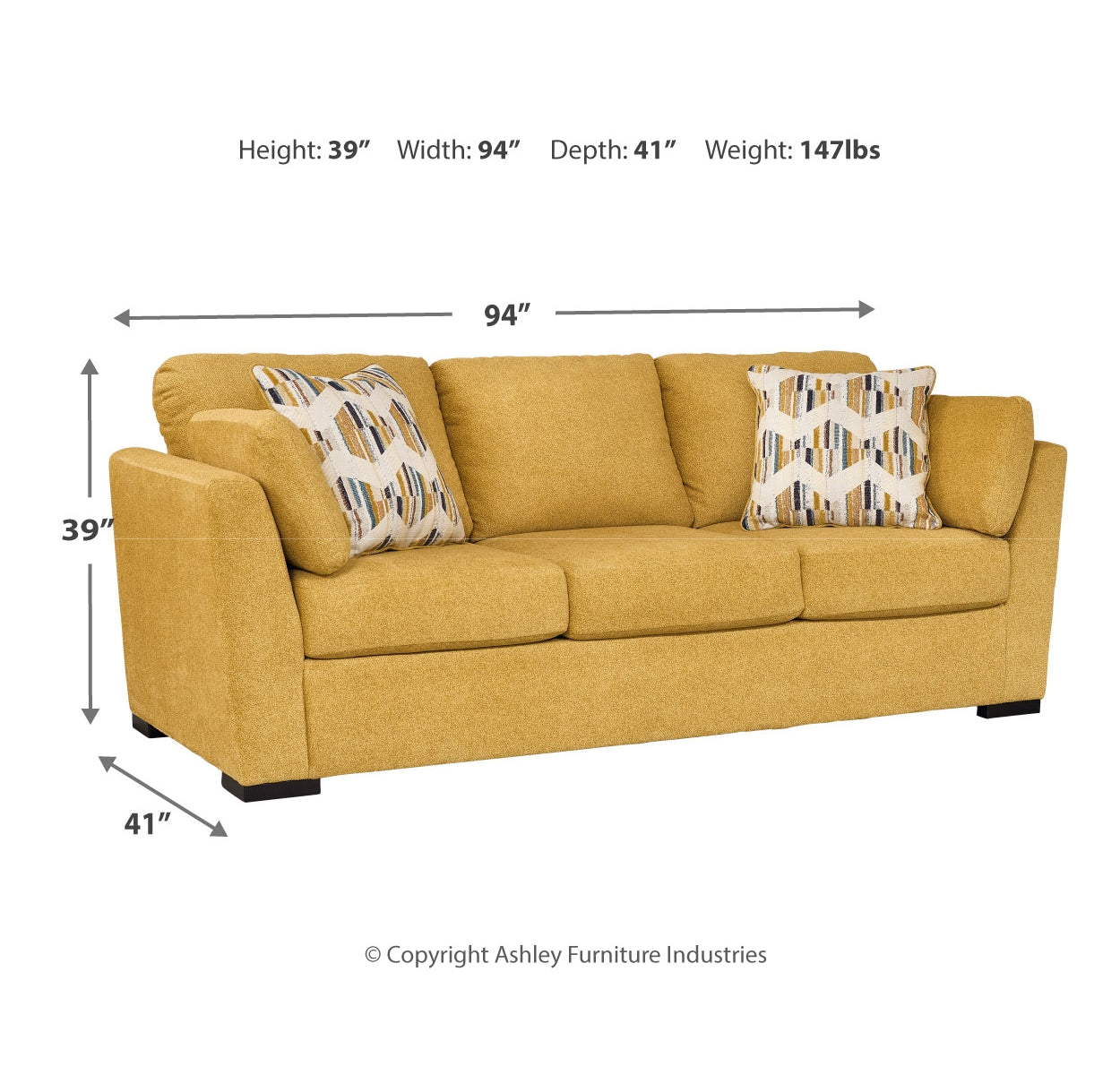 Keerwick Sofa, Loveseat, Chair and Ottoman