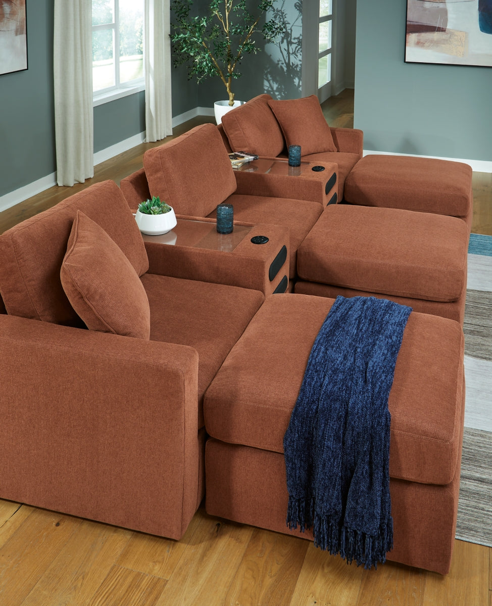 Pillar Peak 5-Piece Sectional with Ottoman