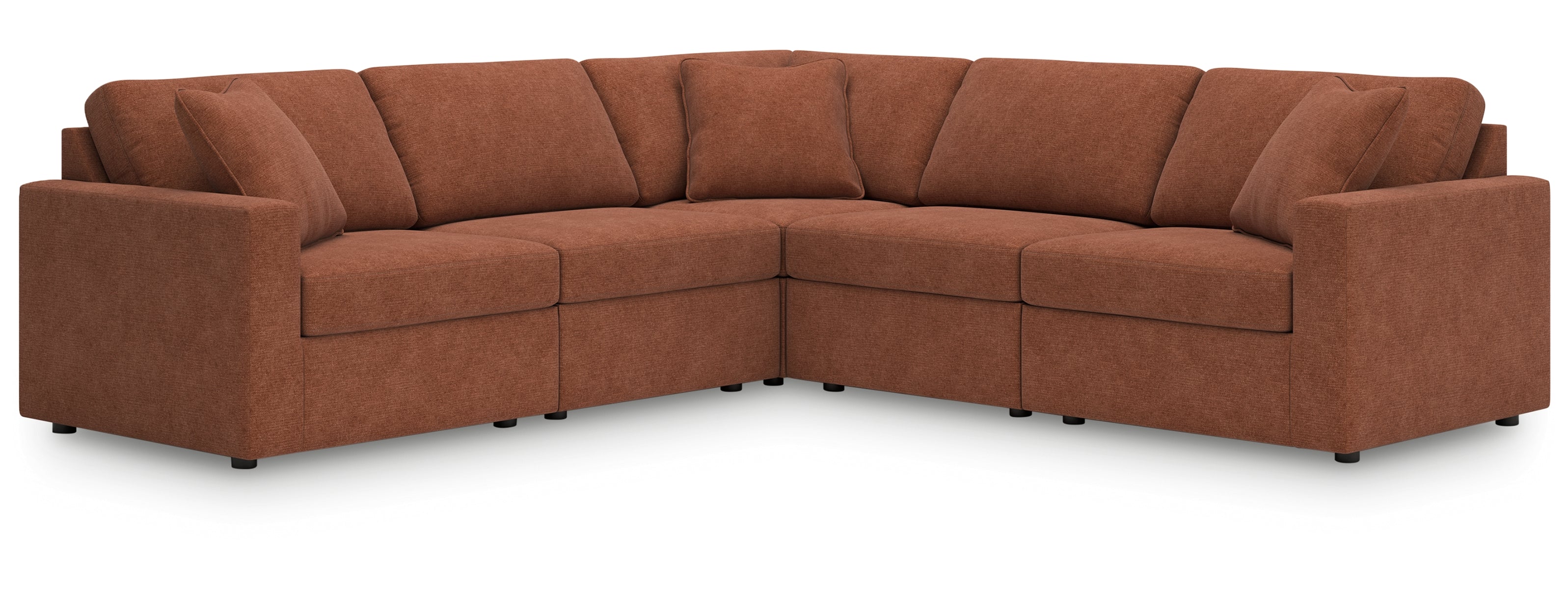 Pillar Peak 5-Piece Sectional with Ottoman