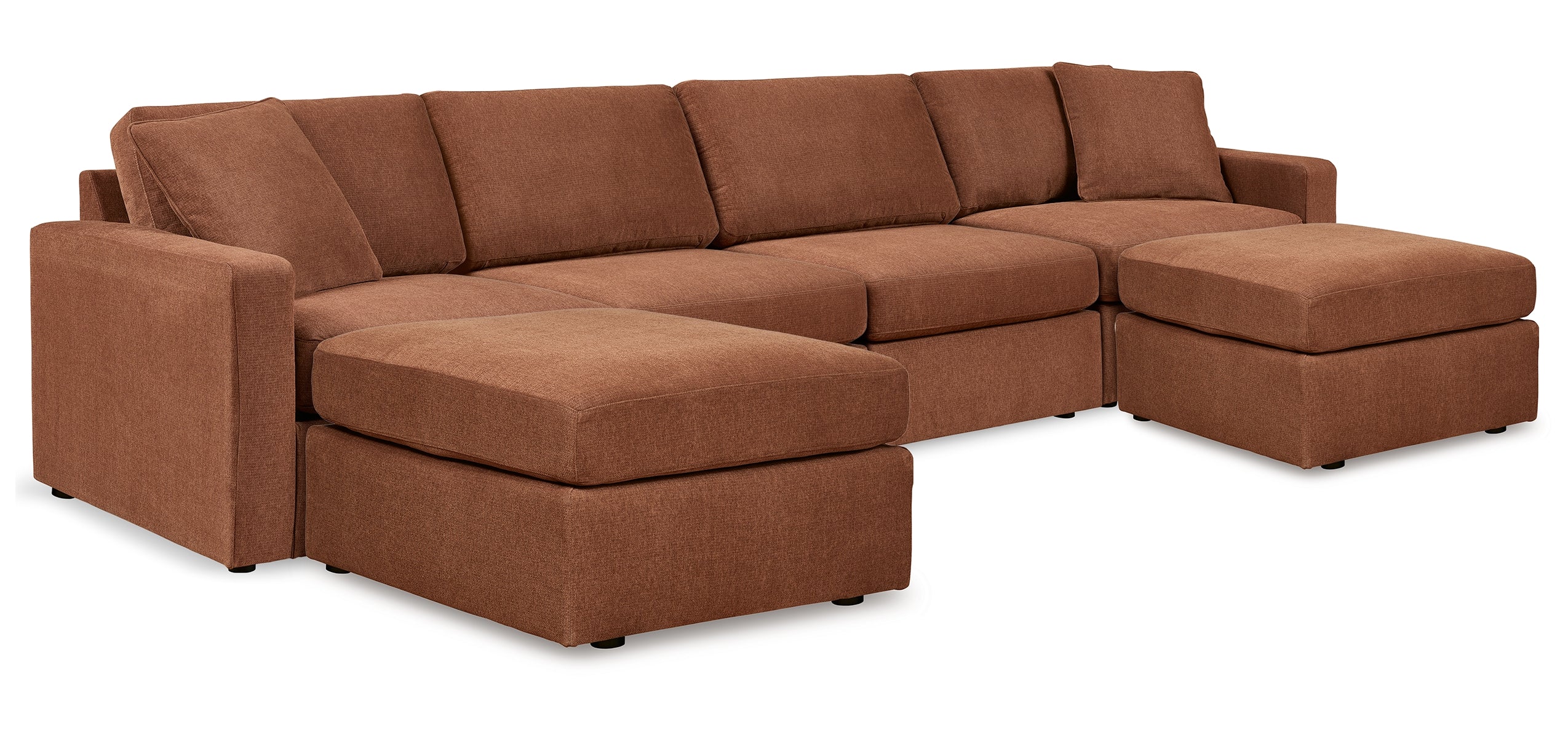 Pillar Peak 4-Piece Sectional with Ottoman