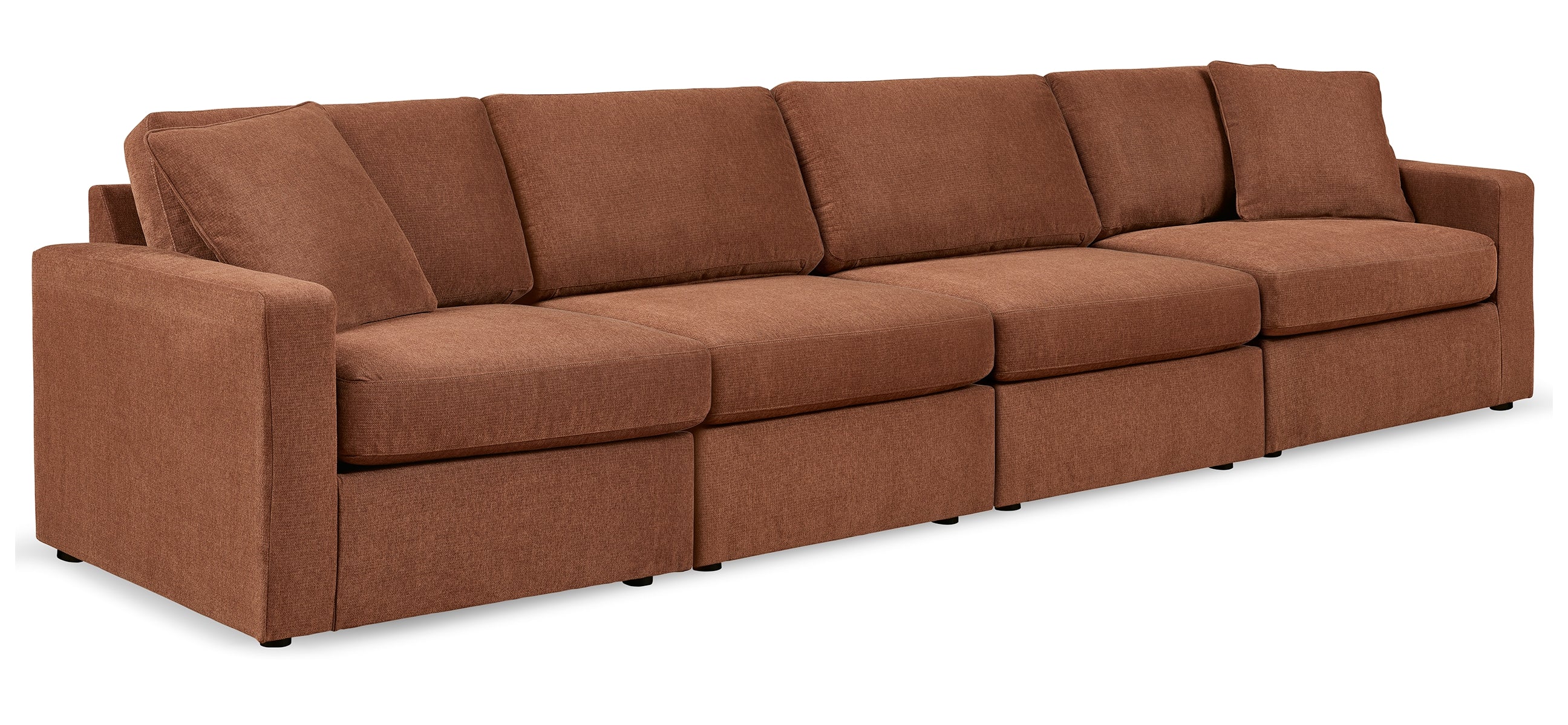 Pillar Peak 4-Piece Sectional with Ottoman