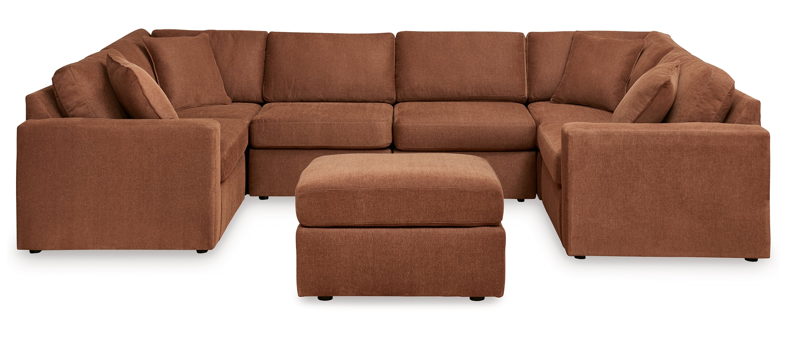 Pillar Peak 6-Piece Sectional with Ottoman