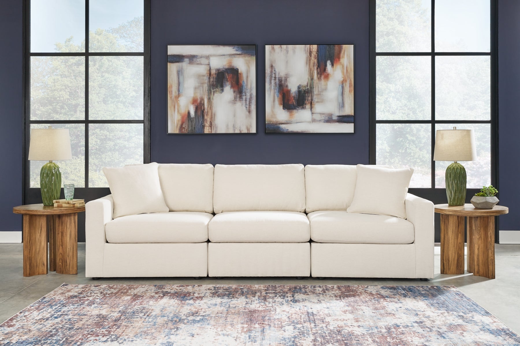 Pillar Peak Sofa and Loveseat