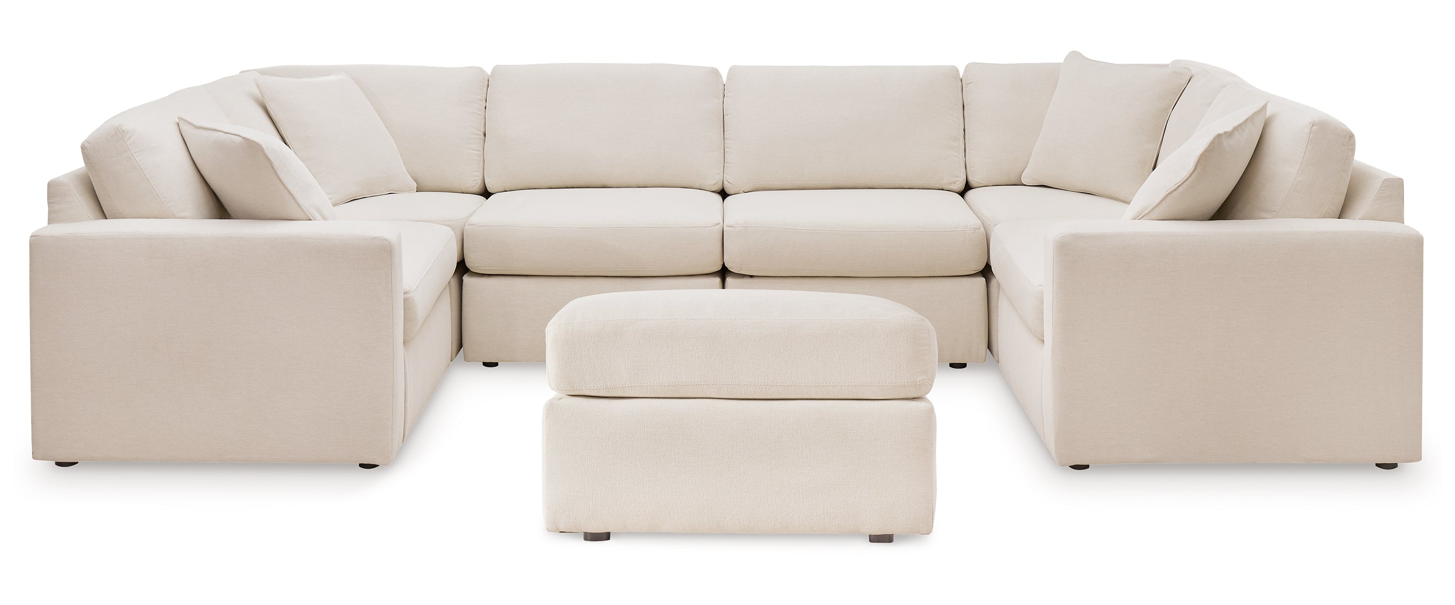 Pillar Peak 6-Piece Sectional with Ottoman