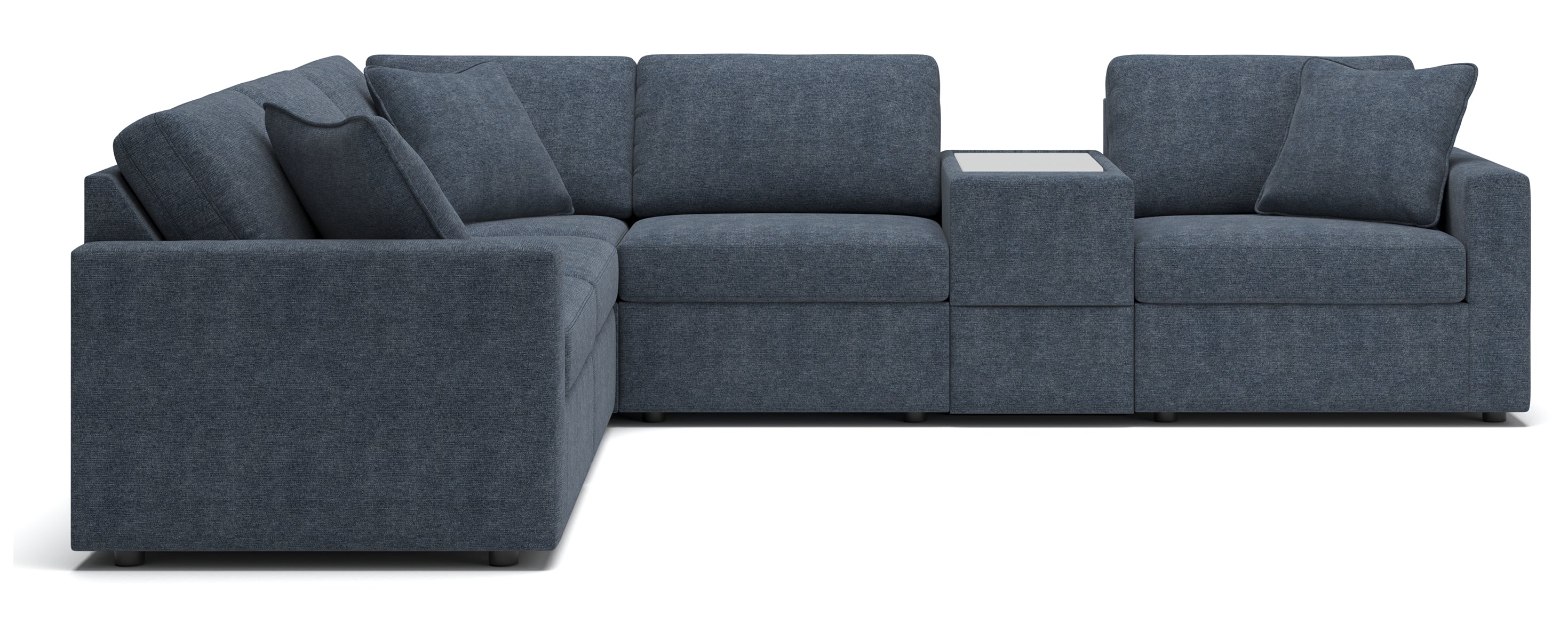 Modmax 6-Piece Sectional with Ottoman