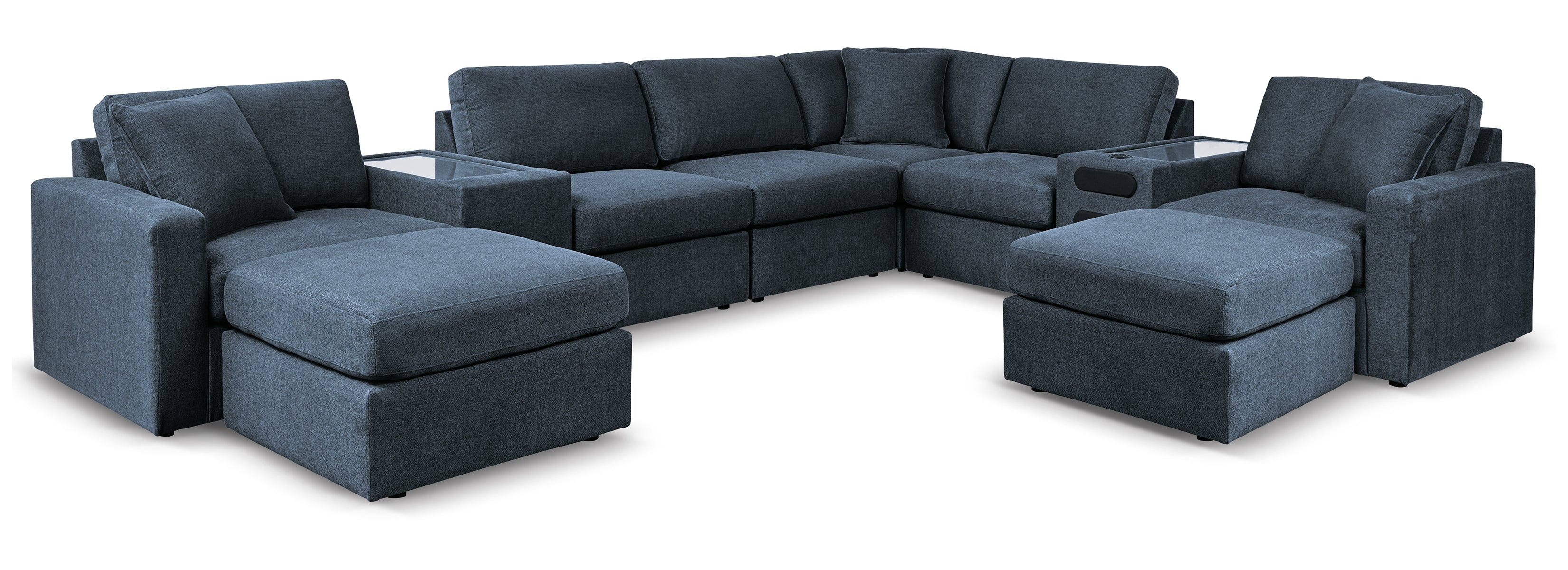 Modmax 8-Piece Sectional with Ottoman