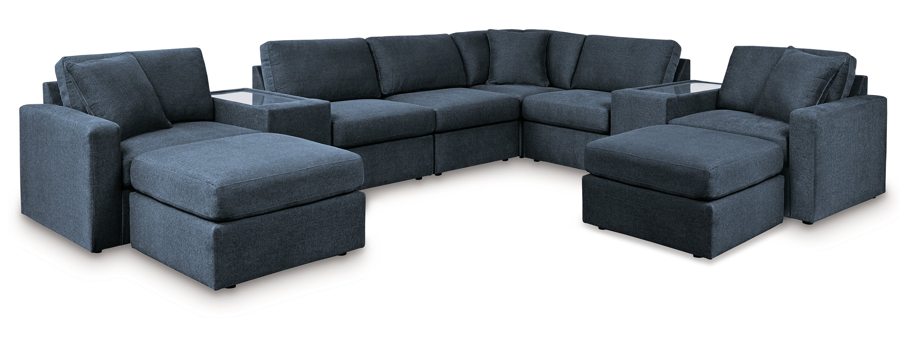 Modmax 6-Piece Sectional with Ottoman