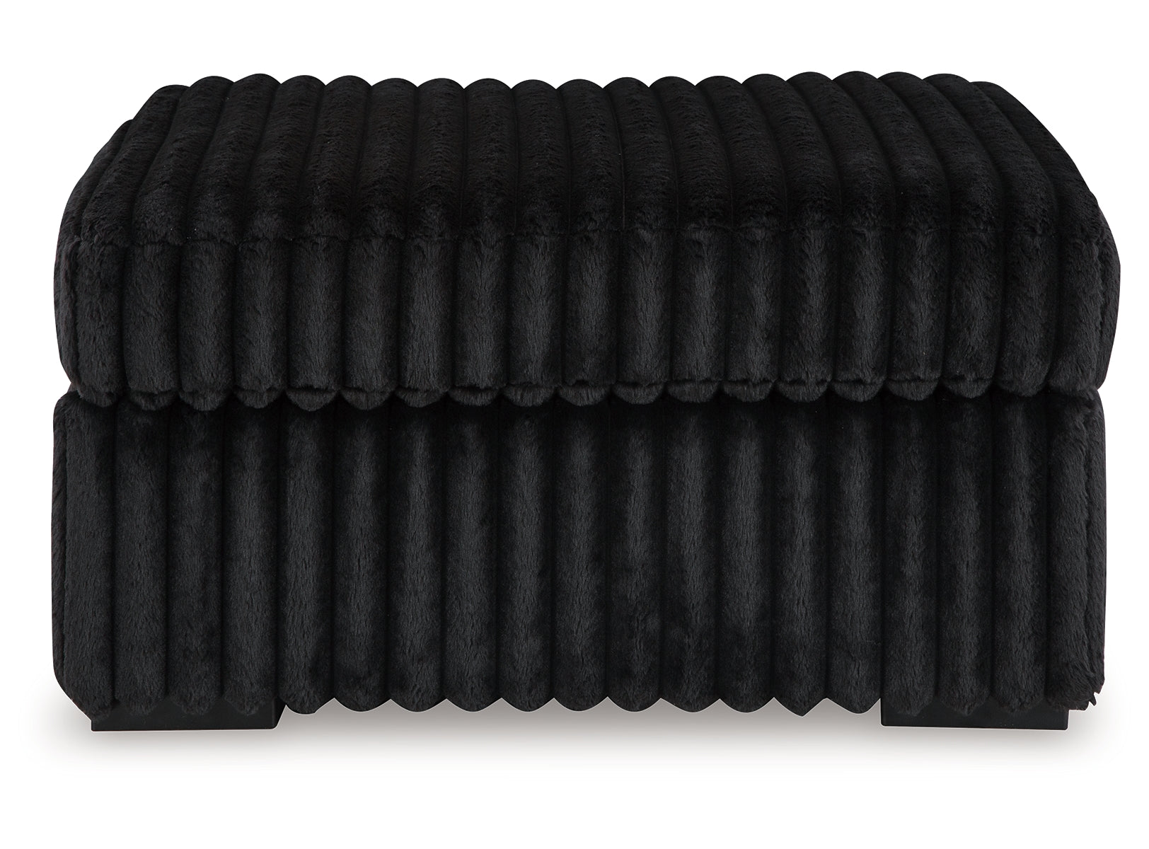 Midnight-Madness Oversized Accent Ottoman