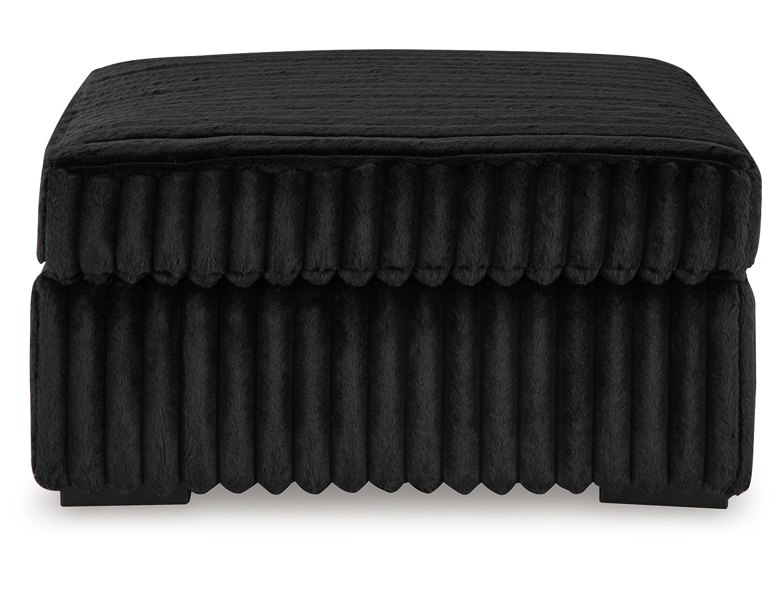 Midnight-Madness Oversized Accent Ottoman