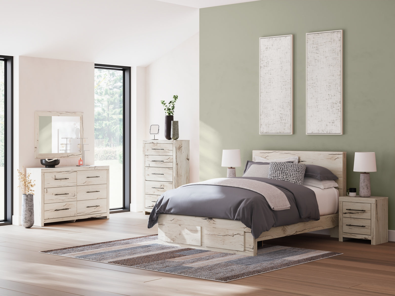 Lawroy Queen Panel Storage Bed