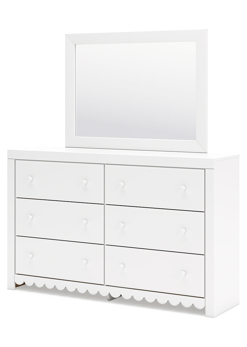 Mollviney Dresser and Mirror