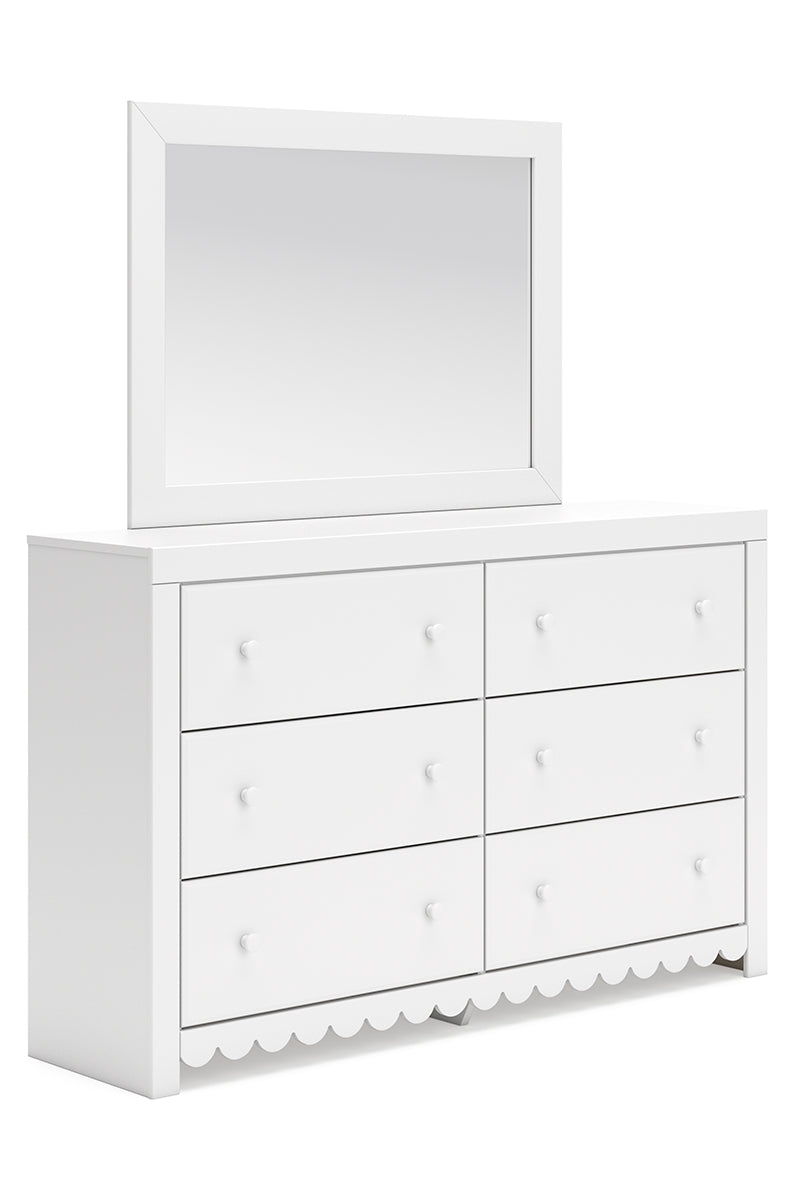 Mollviney Dresser and Mirror