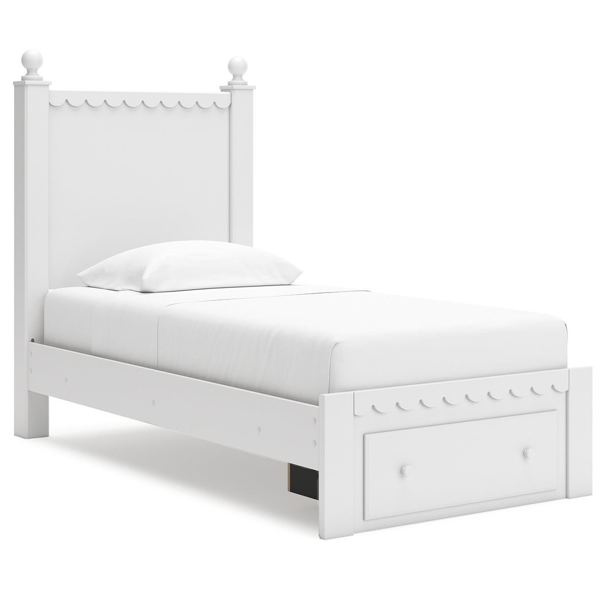 Mollviney Twin Panel Storage Bed