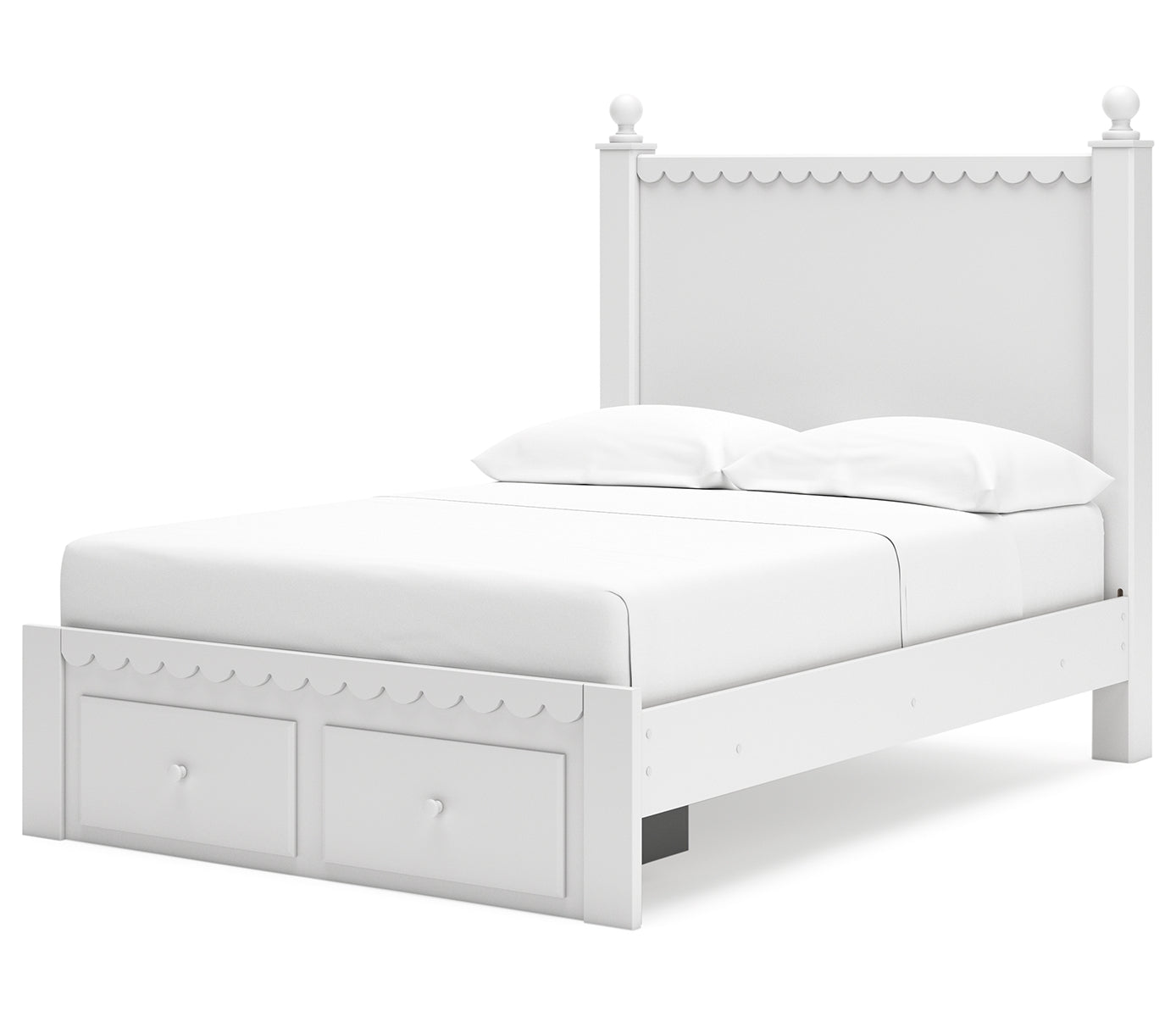 Mollviney Full Panel Storage Bed