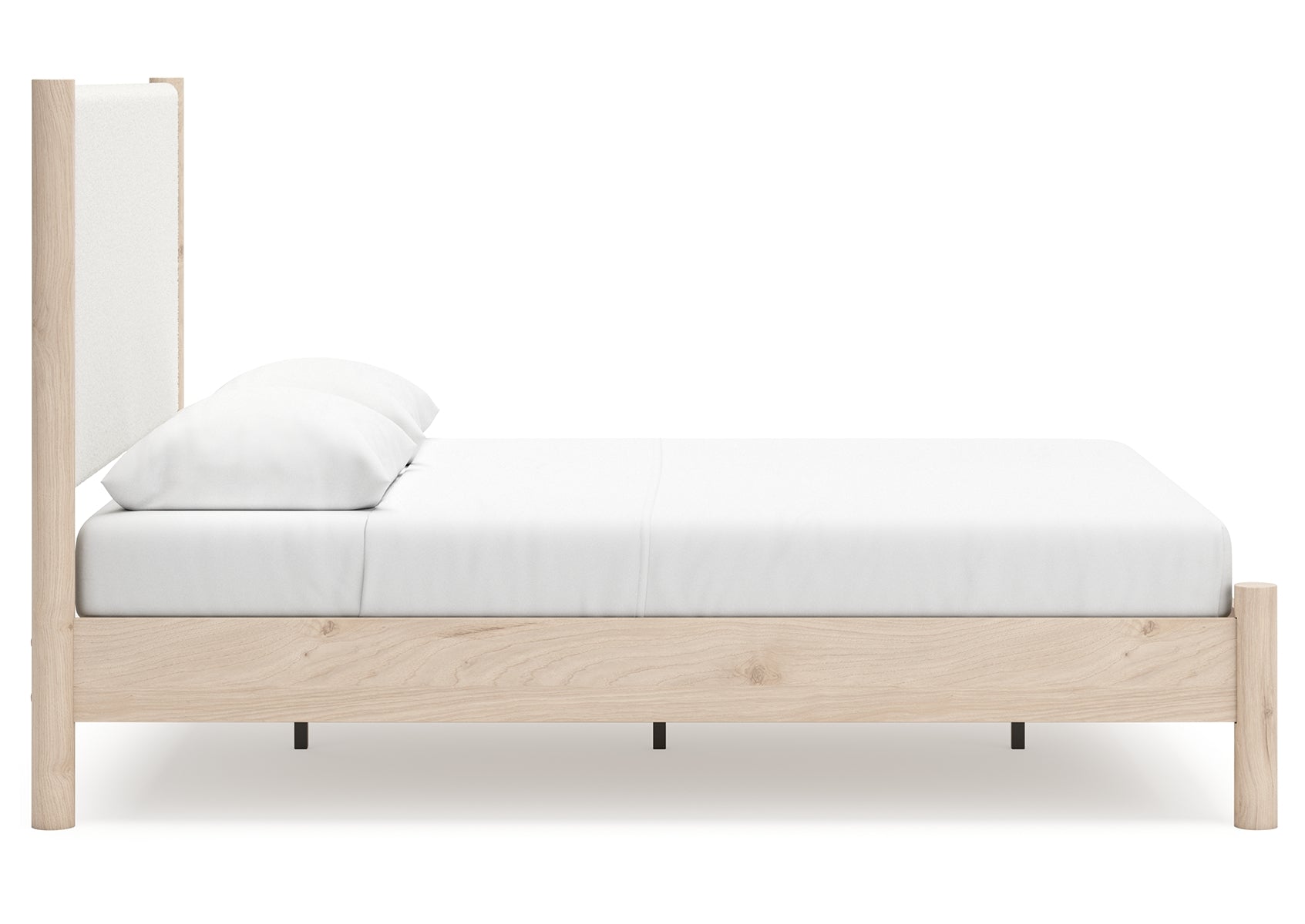 Cadmori Queen Upholstered Panel Bed with Dresser