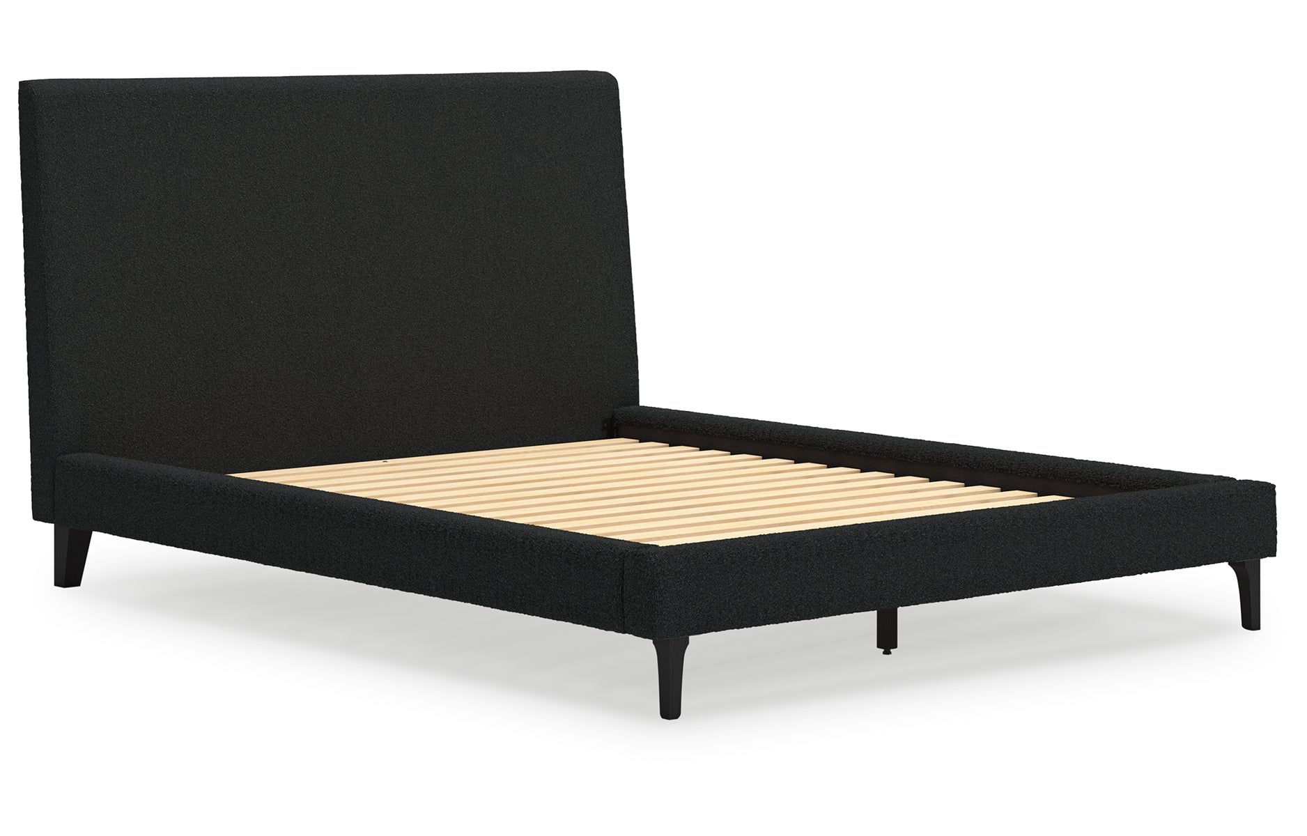 Cadmori Queen Upholstered Bed with Roll Slats