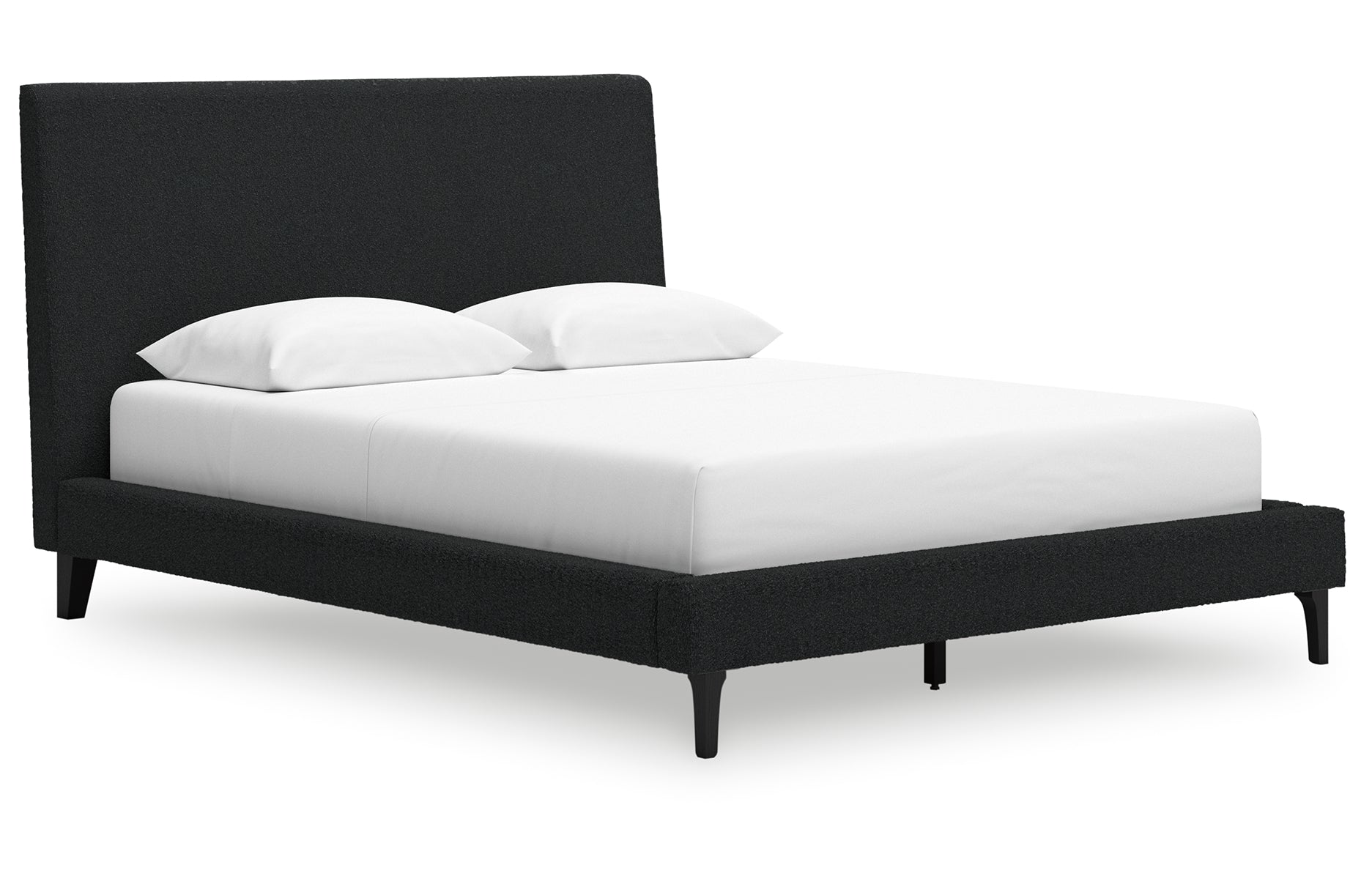 Cadmori Queen Upholstered Bed with Roll Slats