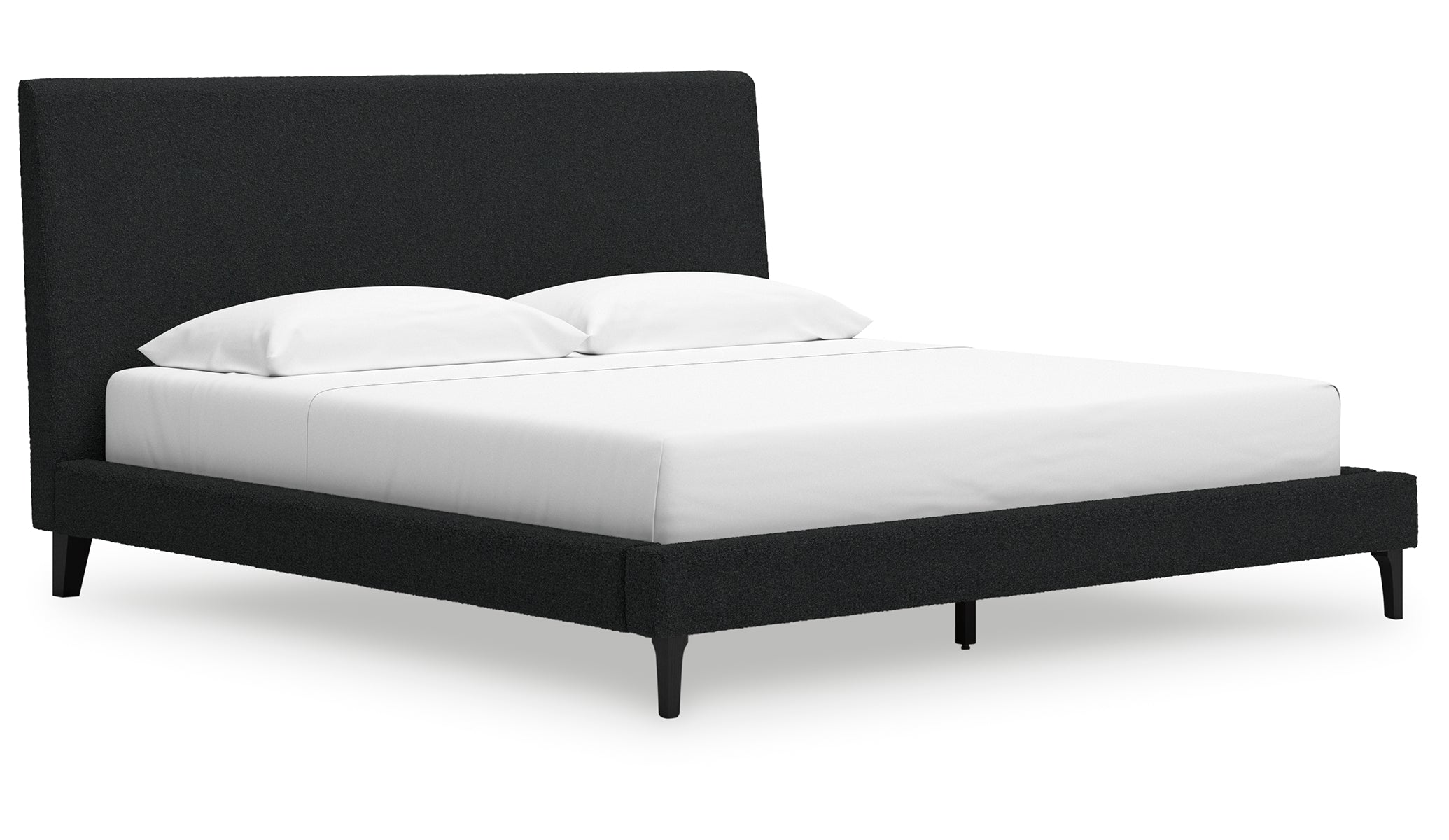 Cadmori King Upholstered Bed with Roll Slats