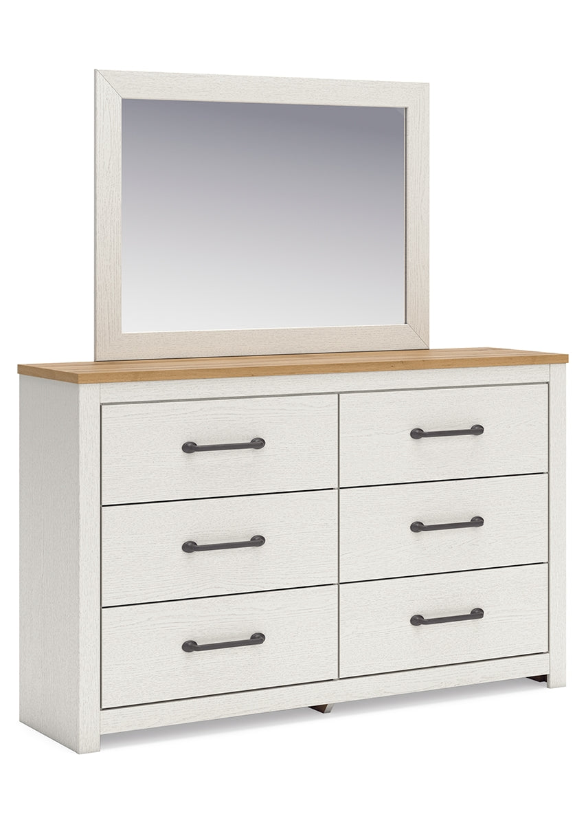 Linnocreek Dresser and Mirror