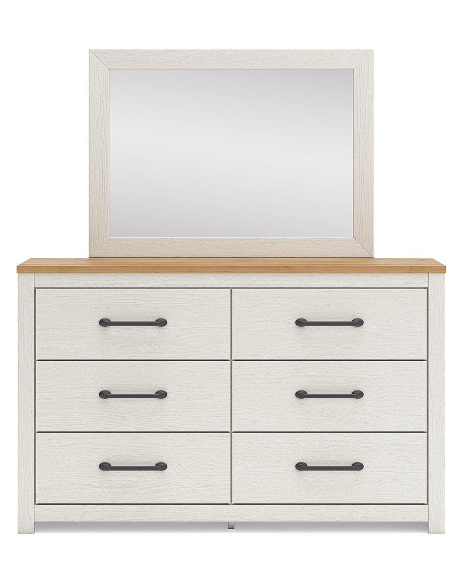 Linnocreek Dresser and Mirror