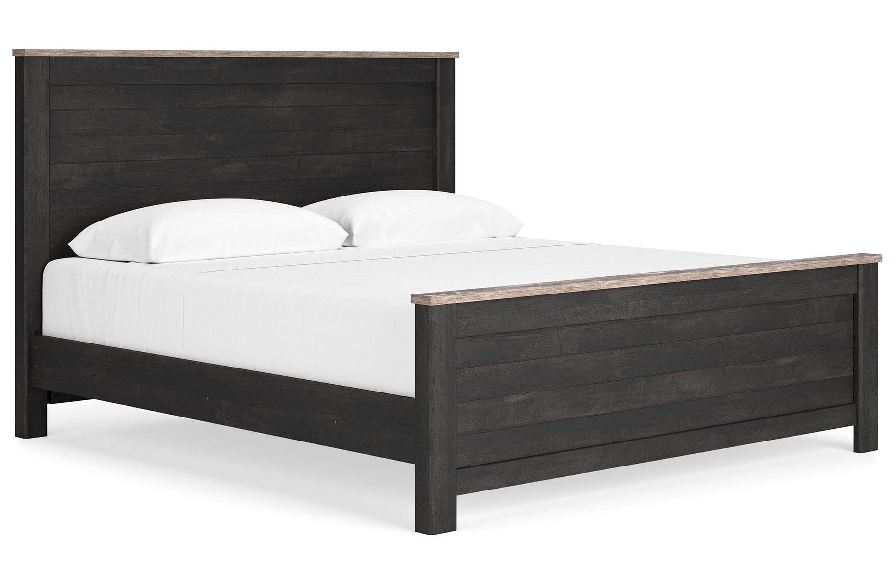 Nanforth King Panel Bed with Dresser