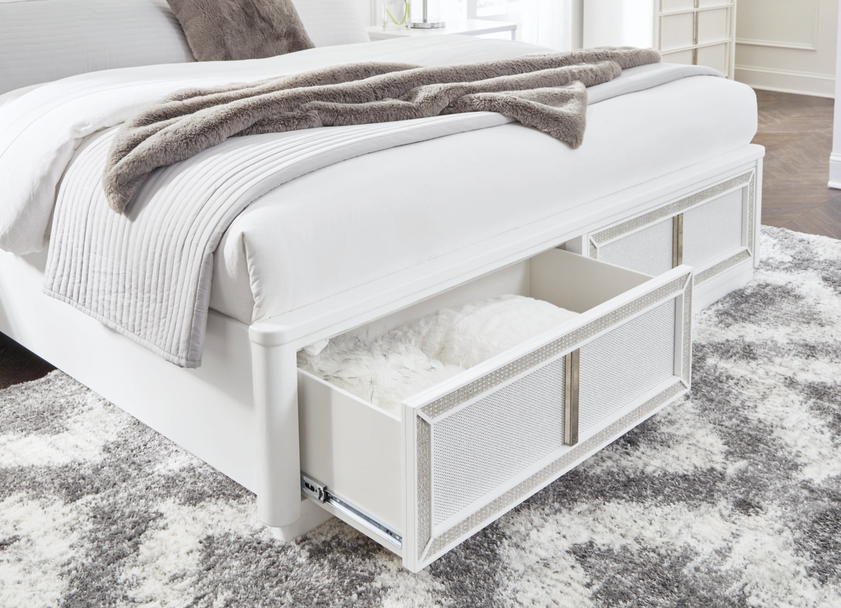 Chalanna Queen Upholstered Storage Bed