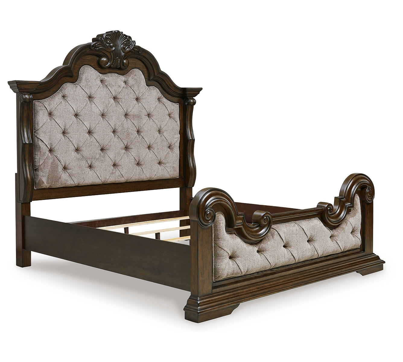 Maylee Queen Upholstered Bed with Dresser