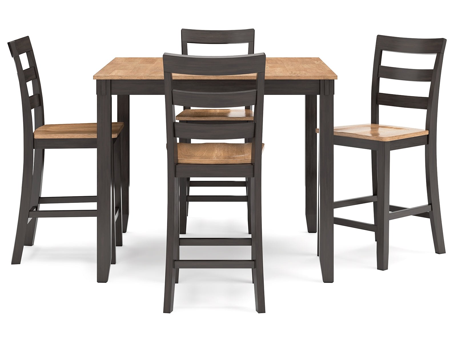 Gesthaven Counter Height Dining Table and 4 Barstools (Set of 5)