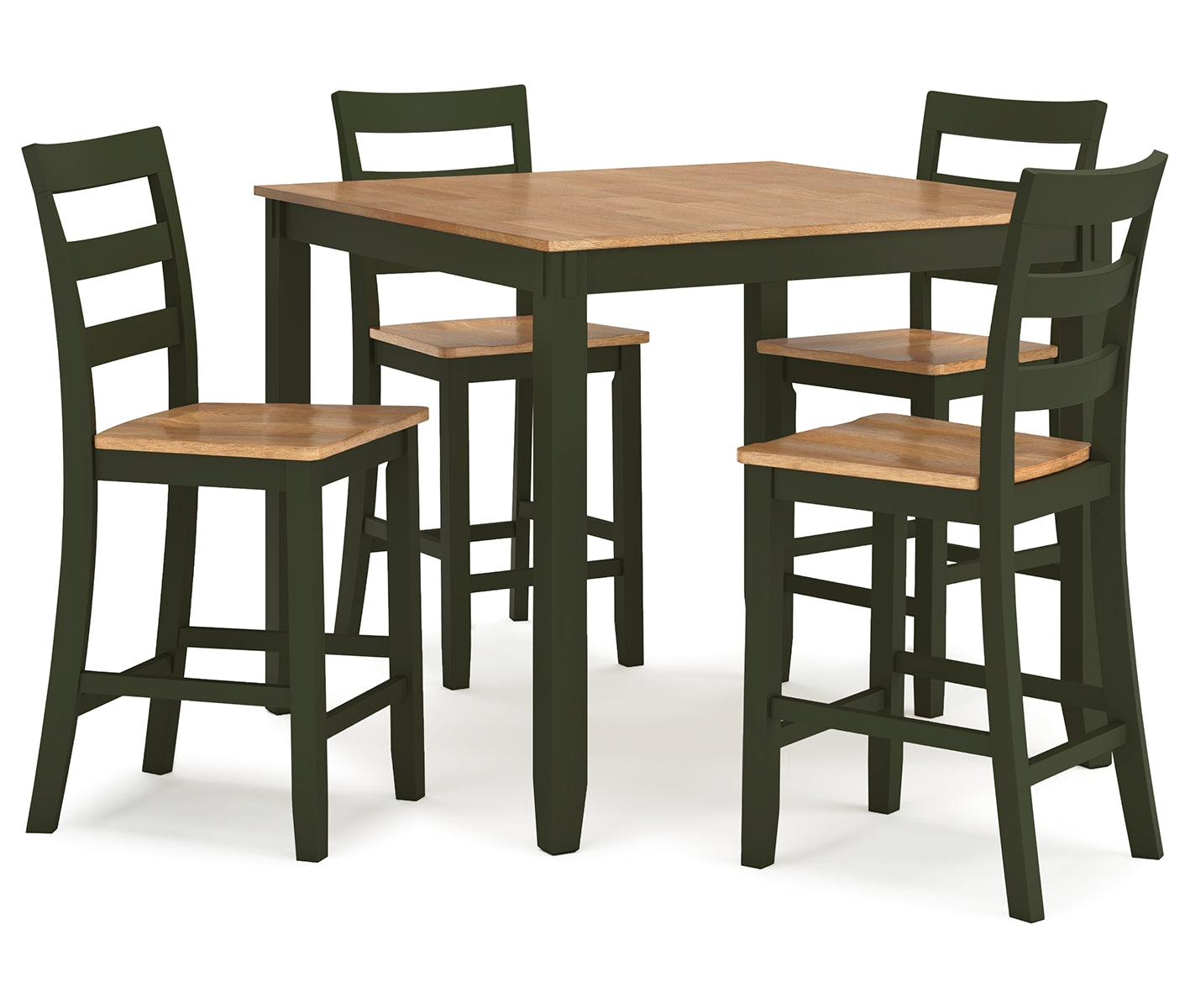 Gesthaven Counter Height Dining Table and 4 Barstools (Set of 5)