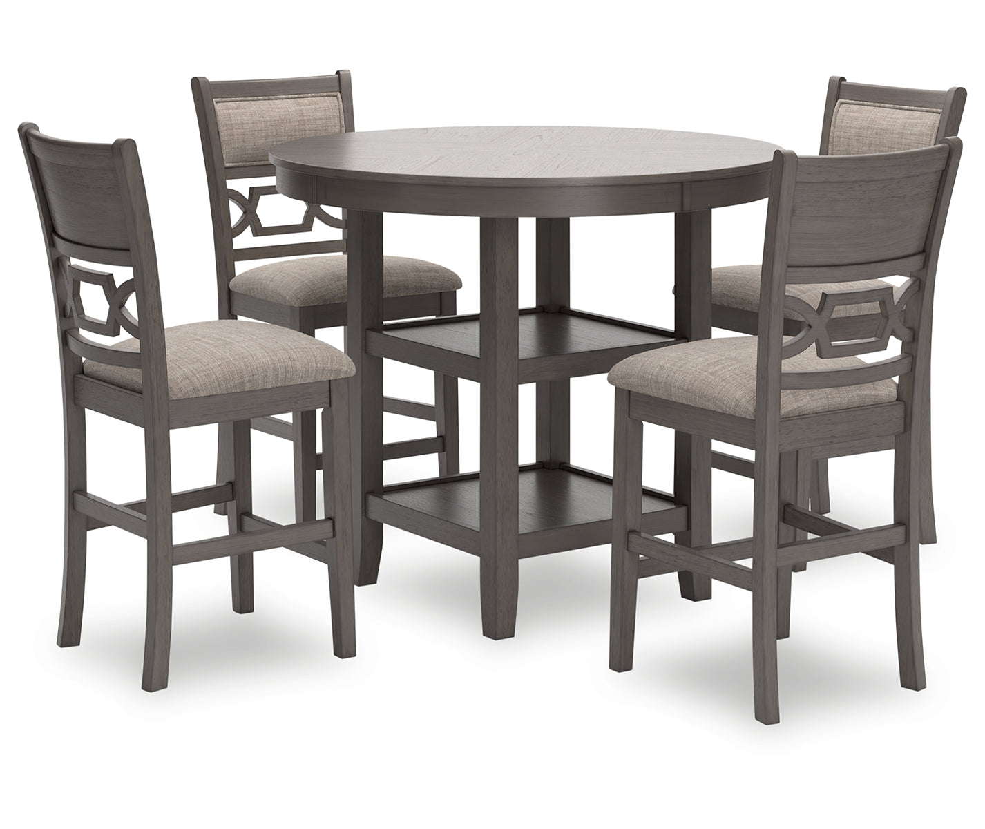 Wrenning Counter Height Dining Table and 4 Barstools (Set of 5)