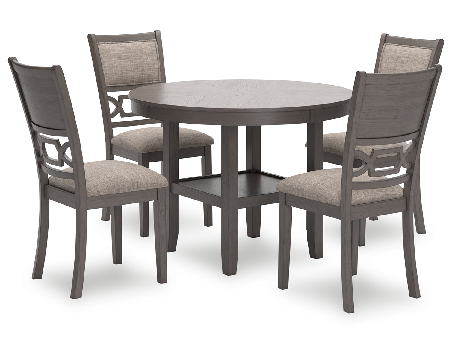 Wrenning Dining Table and 4 Chairs (Set of 5)