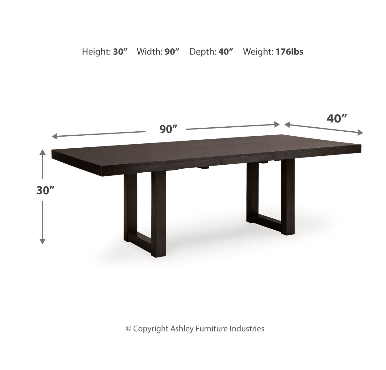 Neymorton Dining Table and 10 Chairs