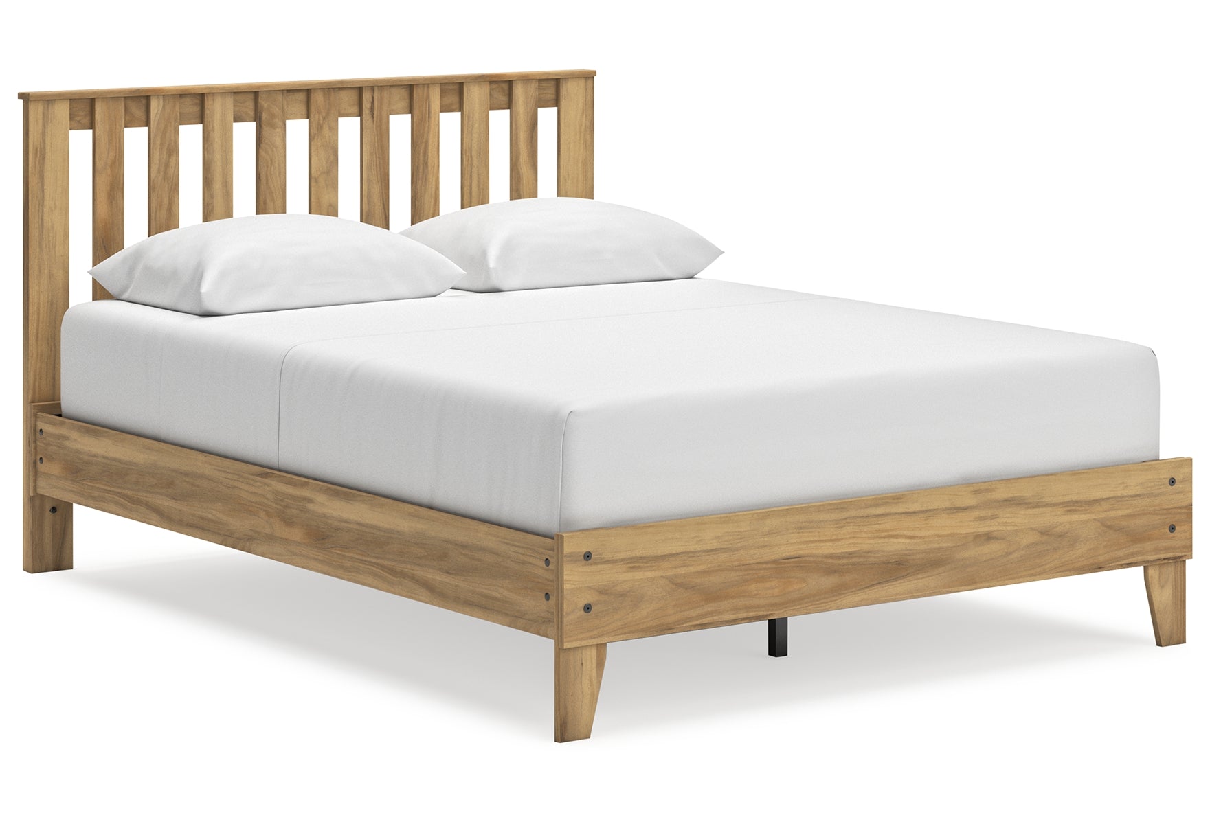 Bermacy Queen Platform Panel Bed