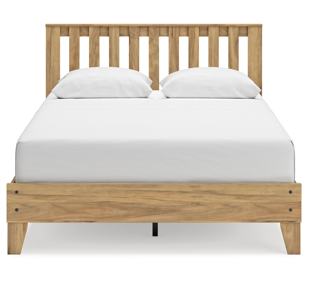 Bermacy Queen Platform Panel Bed