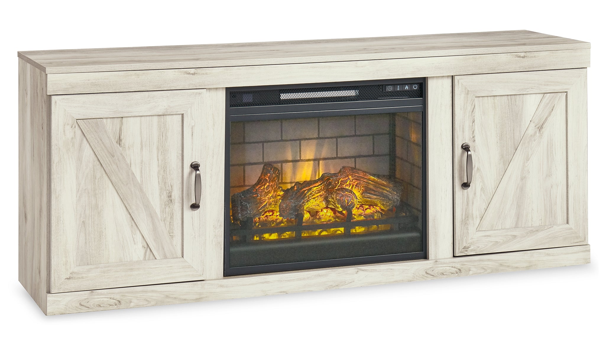 Bellaby 4-Piece Entertainment Center with Electric Fireplace