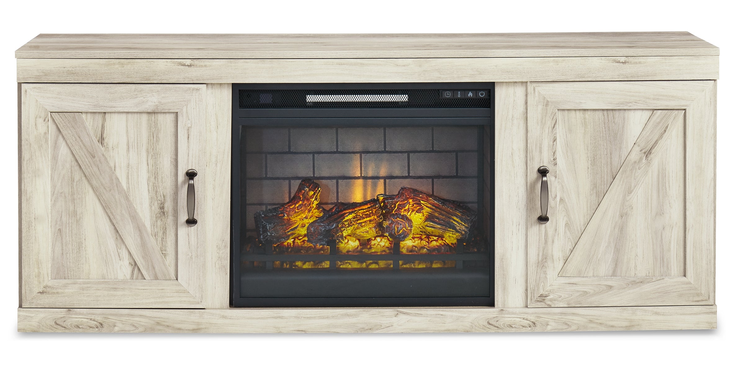 Bellaby 4-Piece Entertainment Center with Electric Fireplace