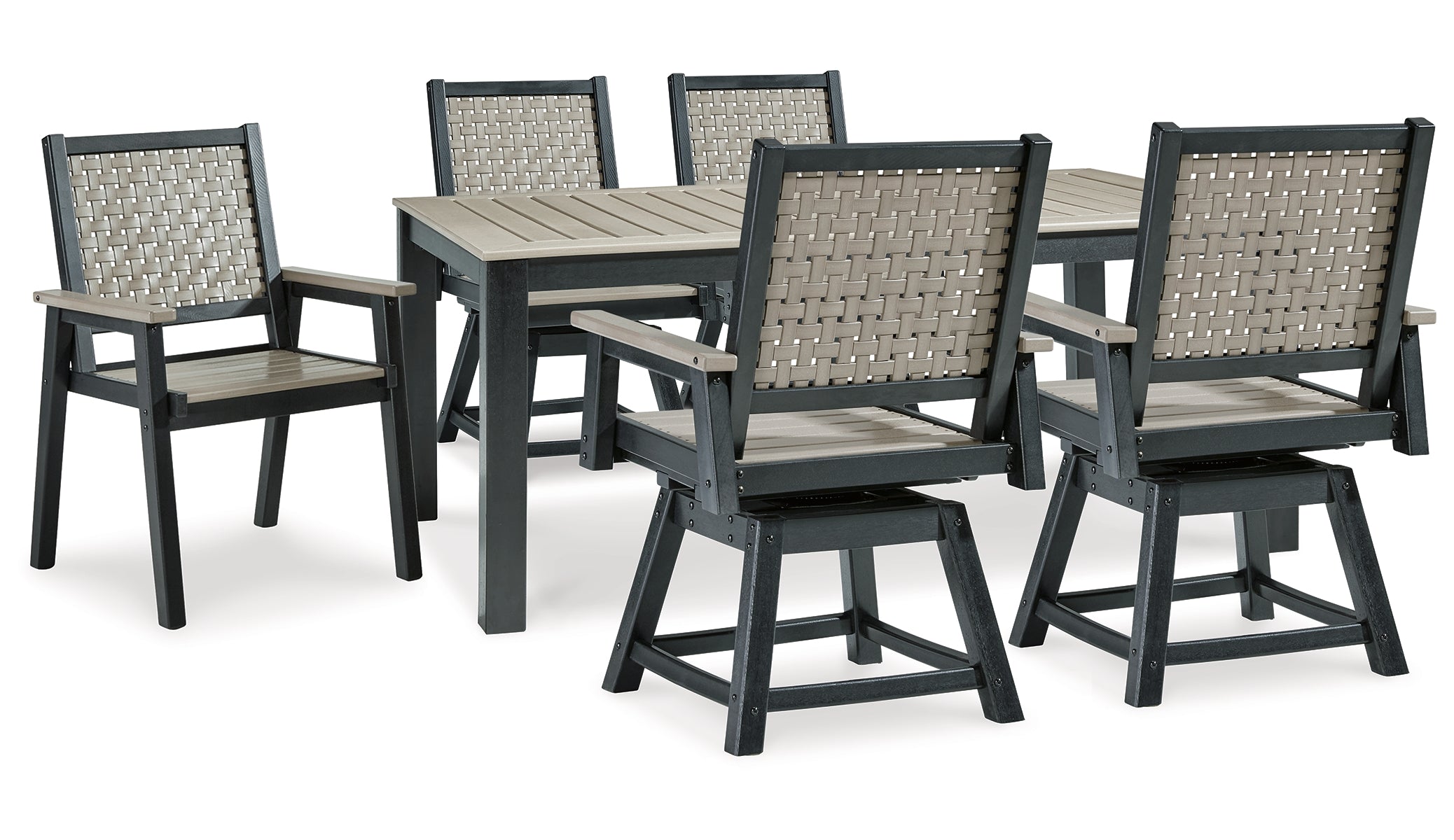 Mount Valley Outdoor Dining Table and 6 Chairs