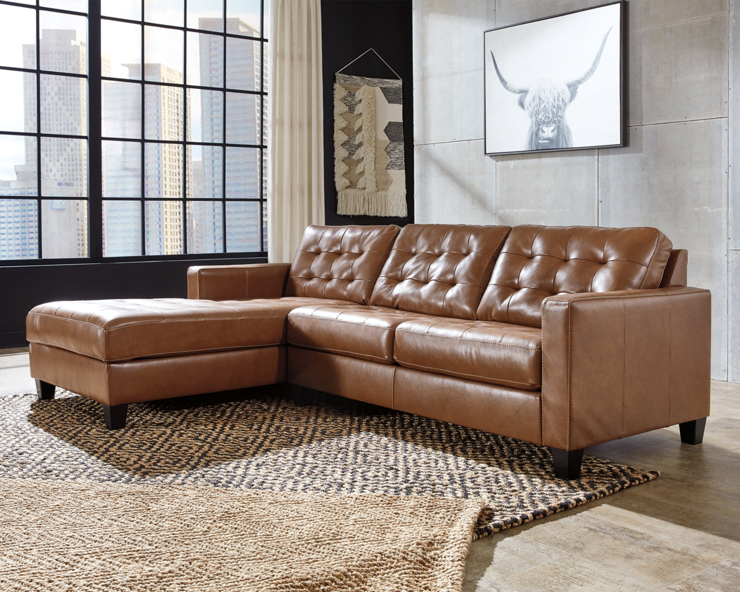 Baskove 2 store piece sectional