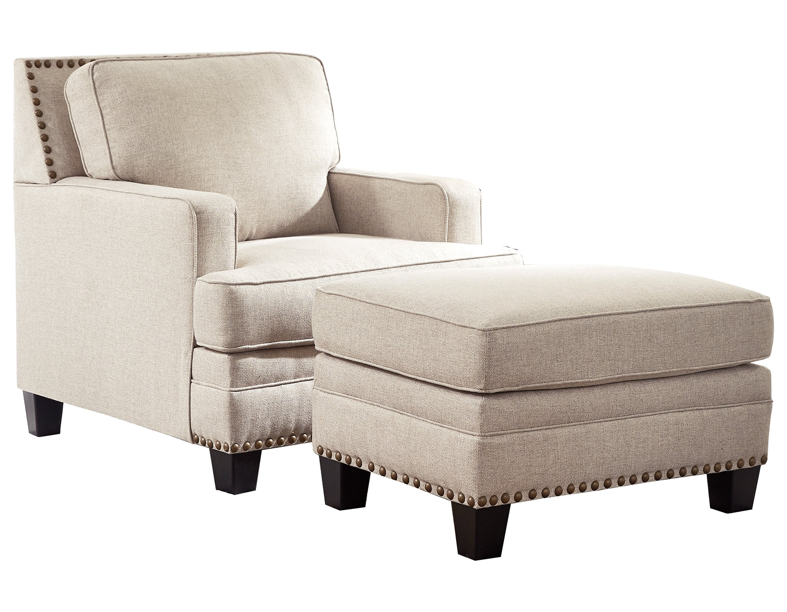 Claredon Chair and Ottoman